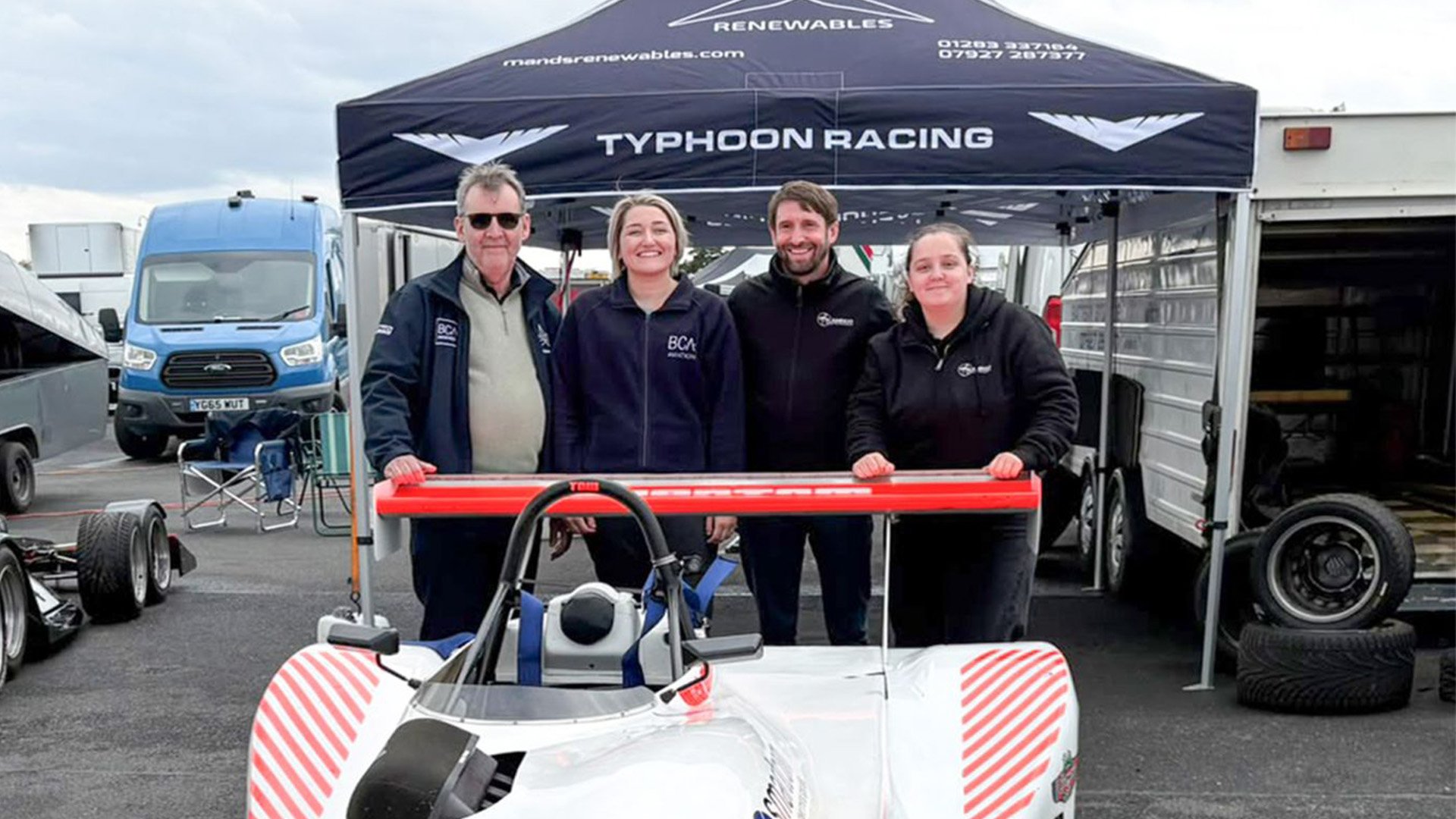 Photography for racing event